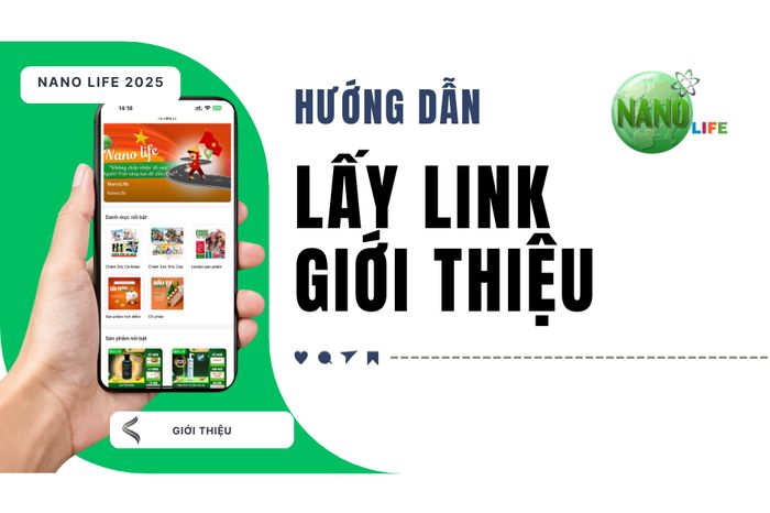 Hướng dẫn lấy link giới thiệu