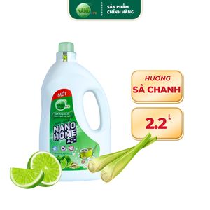 Nước lau sàn Nano Home AG+ (sả chanh)