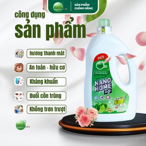 Nước lau sàn Nano Home AG+ (sả chanh)