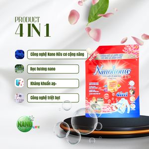 Nước giặt túi Nano home Ag+