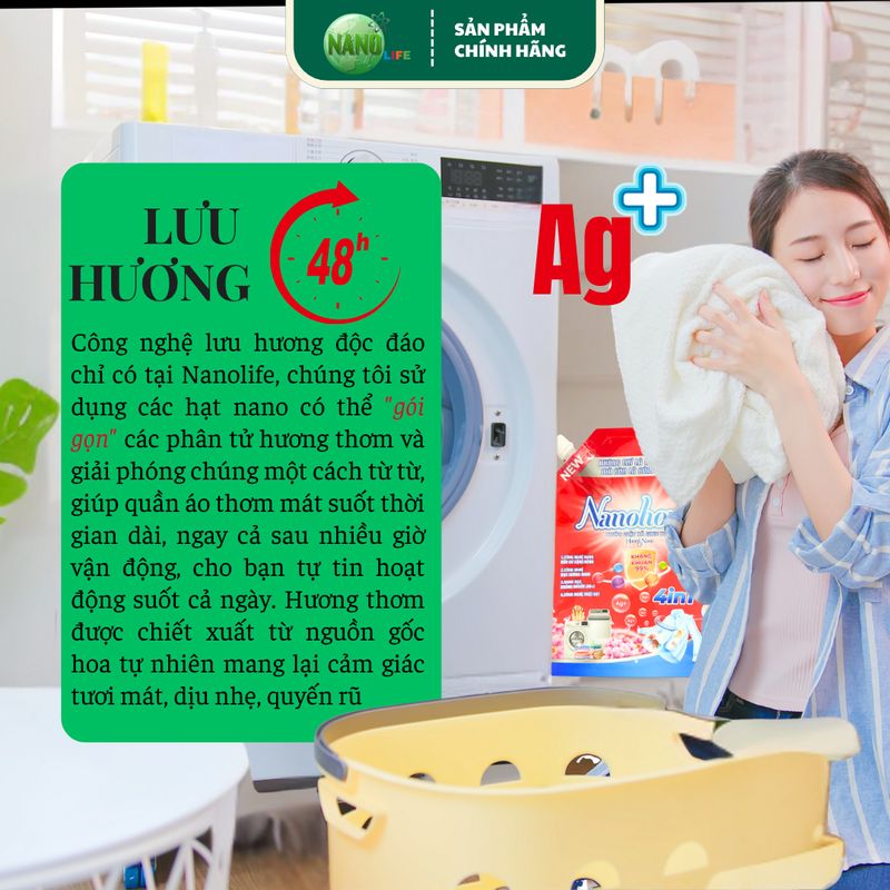 Nước giặt túi Mua 5 tặng 3 (member)